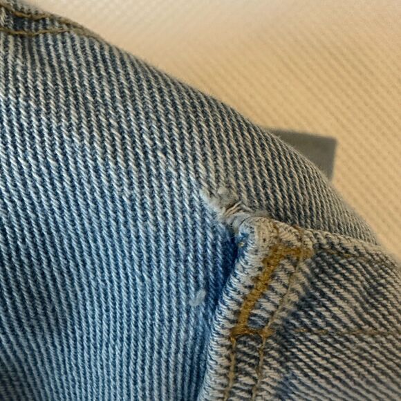 ASOS Embroidered High-Rise Jeans Size 28 - Picture 6 of 9